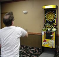 Joe D throwing, 2004 tournament