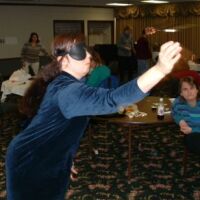 Sam throwing, 2003 tournament