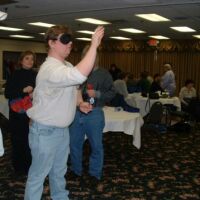 Todd throwing, 2003 tournament